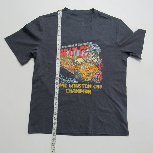 Dale Earnhardt The Breakfast of Champion Whreatles Graphic T-Shirt Men's Size S - Picture 6 of 6